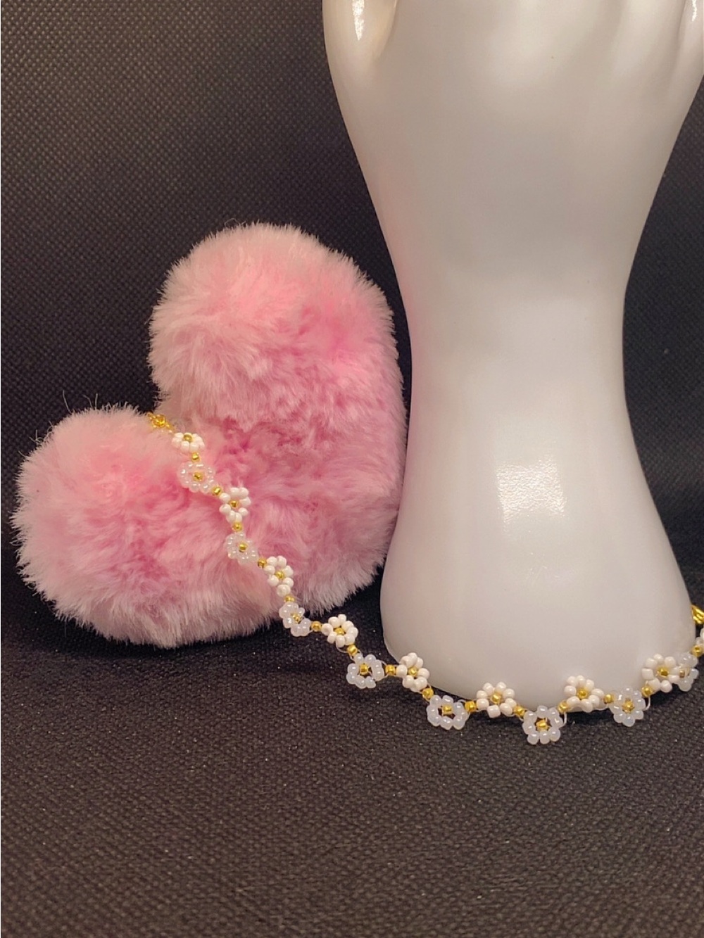 Zig zag Daisy Bead bracelet